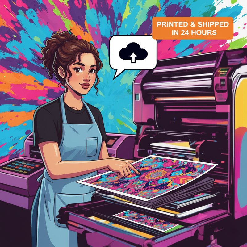 2. PRINTED & SHIPPED SWIFTLY